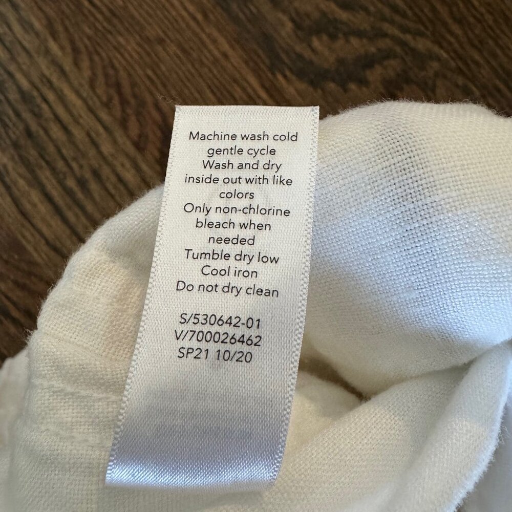 ATHLETA - Cabo Linen Joggers (White, NWOT) - Picture 6 of 7